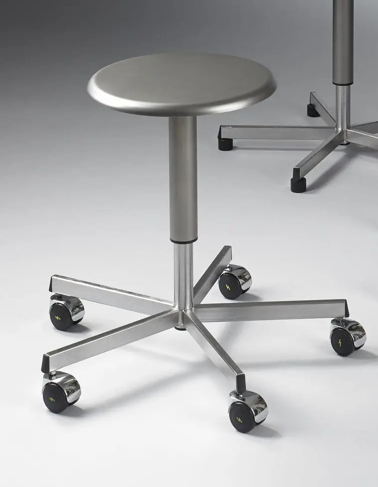 Aimar FDM Monaco Tabouret Dentaire Salle Blanche Inox