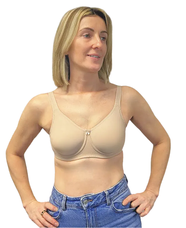 Trulife Kendra 4050 soutien-gorge latte microfibre poches