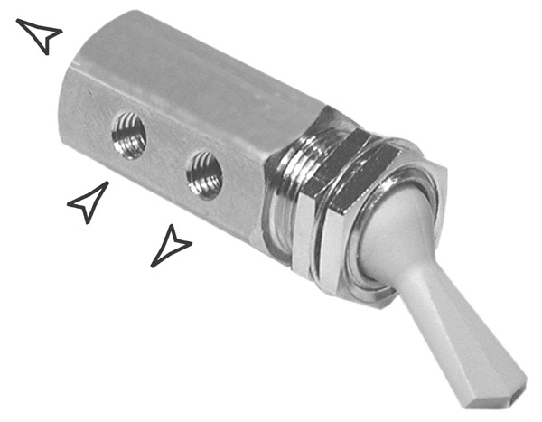 Aimar FDM Monaco Valve de sélection à levier avec raccords