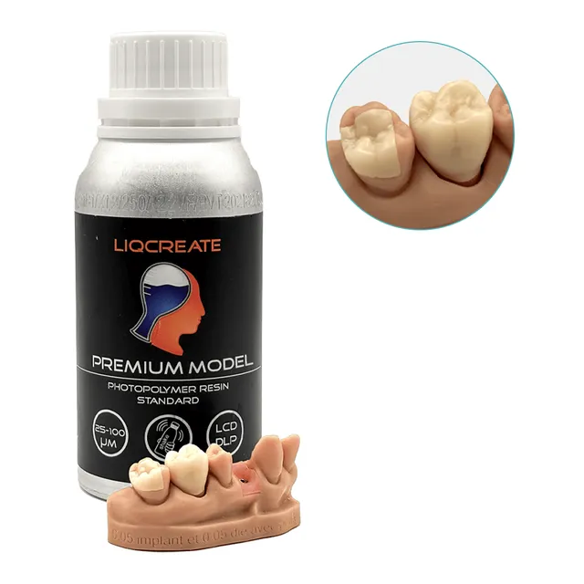 Liqcreate Premium Model résine 3D modèle LCD beige