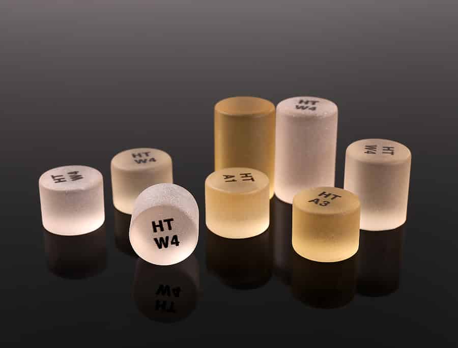 Hass Amber LiSi-POZ R10 céramique pressée 5 lingots