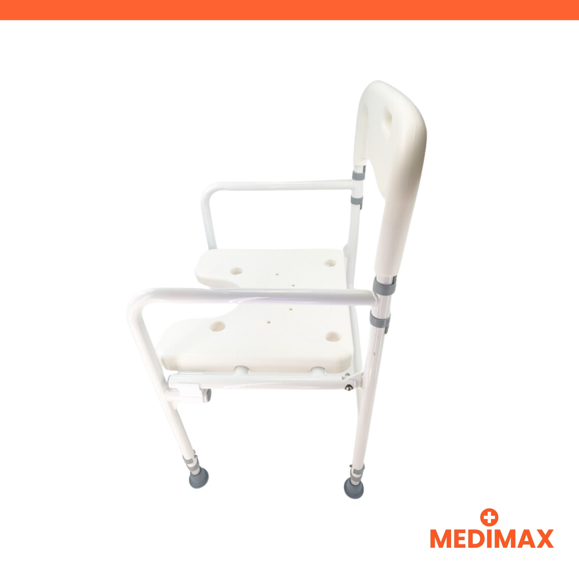 Medimax Premium 1 Chaise de Douche pliable dossier 1 pce