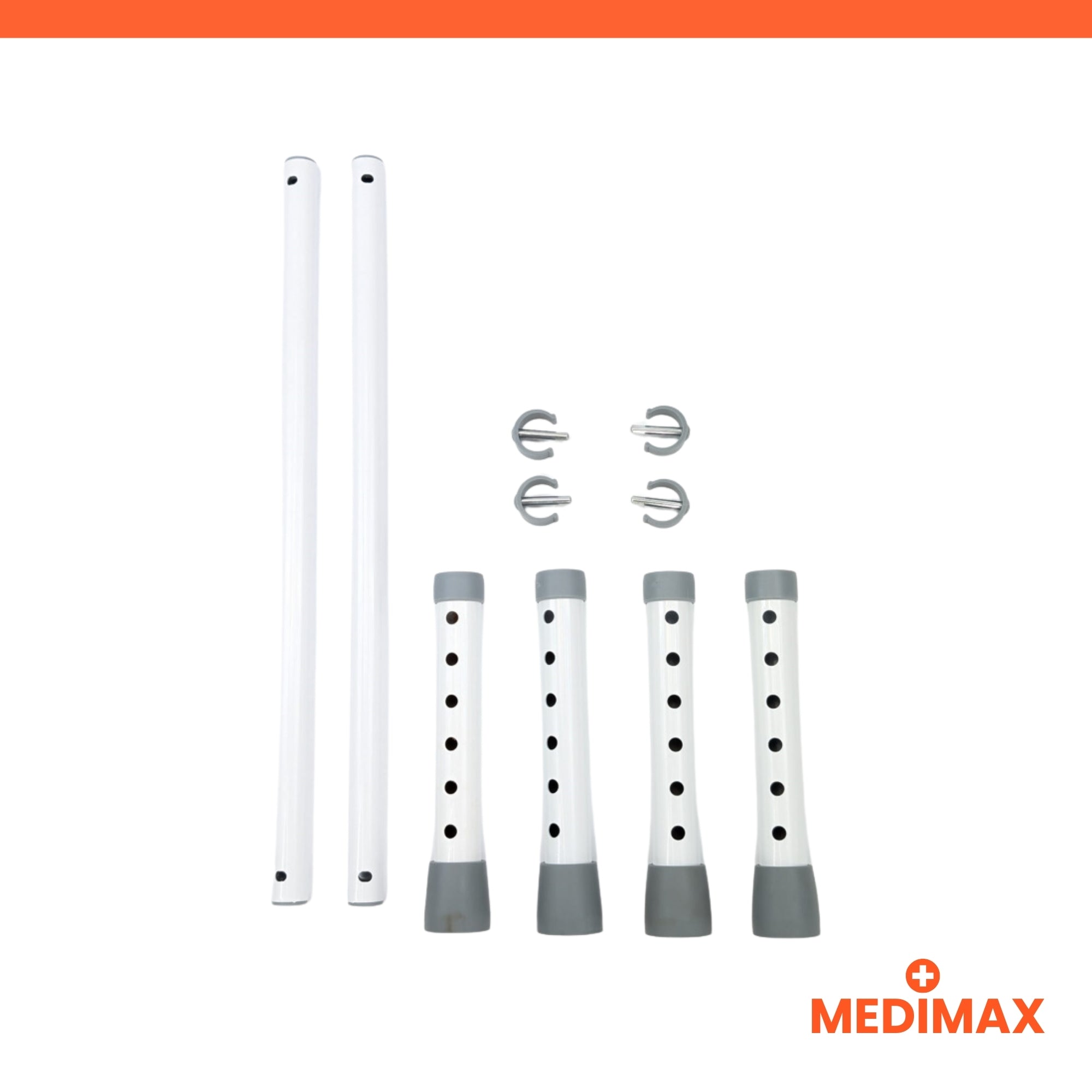 Medimax Eco 1 Cadre de Toilette acier réglable 1 pce