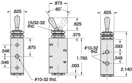Aimar FDM Monaco Valve 3 Voies à Tiroir pièce unit
