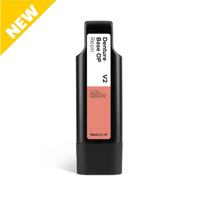 Formlabs Denture Base V2 Form 4B résine 1L base prothèse