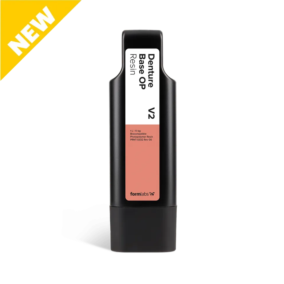 Formlabs Denture Base V2 Form 4B résine 1L base prothèse