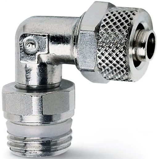Aimar FDM Monaco Raccord coudé mâle orientable joint blanc