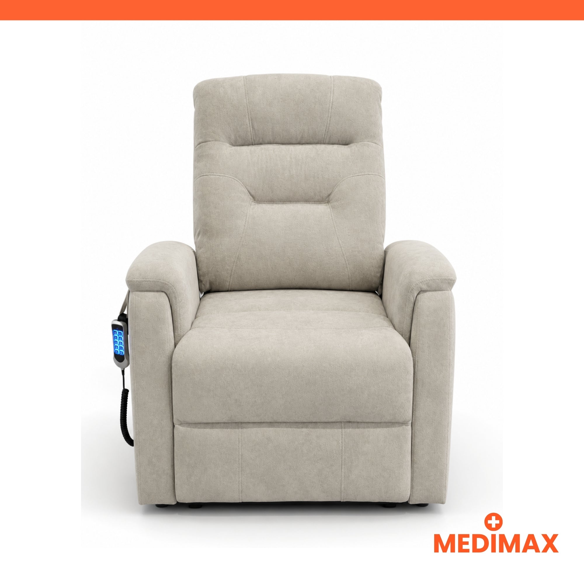 Medimax Premium 5 Fauteuil Releveur électrique gris clair 1moteur