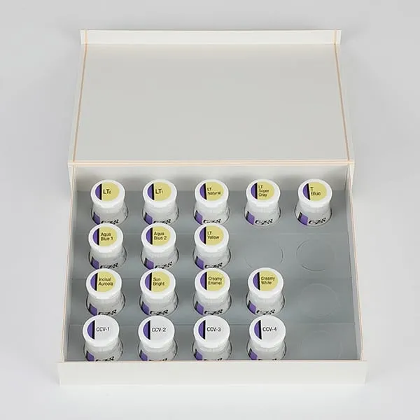 CZR Luster CCV Kit maquillage céramique 160g 16 pots