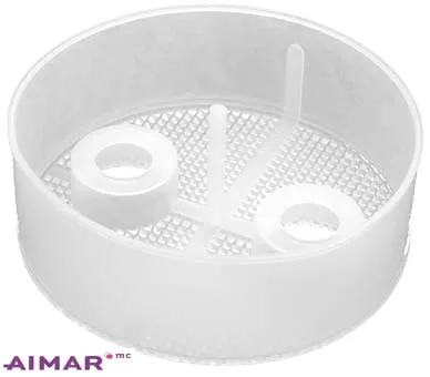 Aimar FDM Monaco Filtre collecteur déchets blanc kit 10 pièces