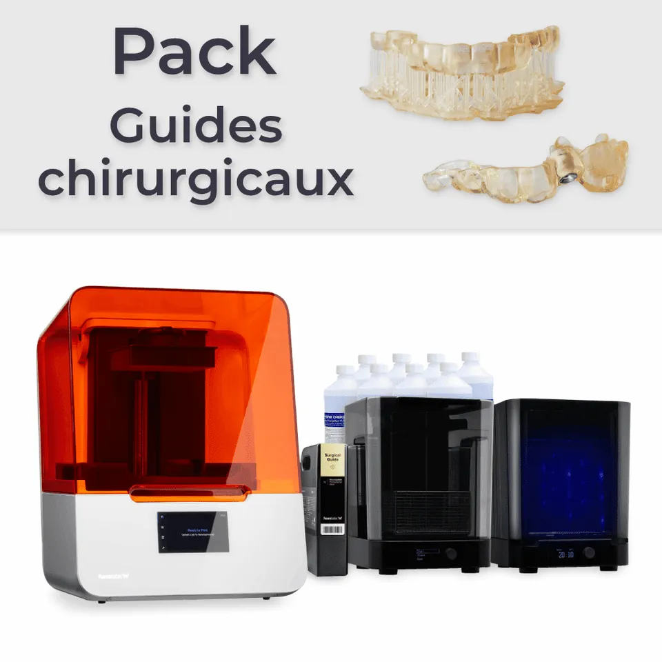 Formlabs Form 3B+ imprimante 3D Pack Guides chirurgicaux