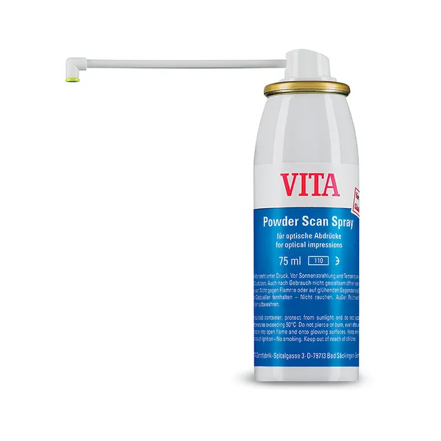 VITA Powder Scan spray scan 75 ml menthe bleue