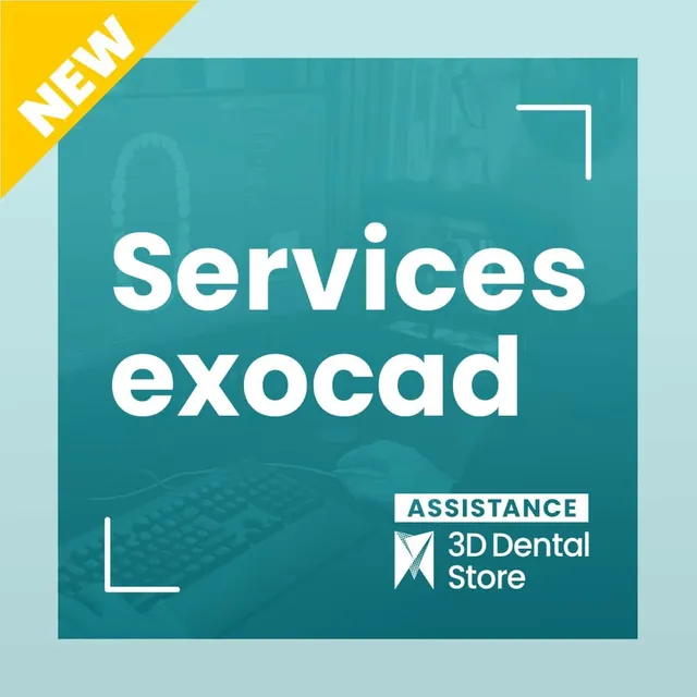 Mise en réseau Exocad partage données logiciel CAO labo