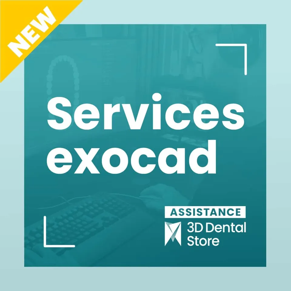 Mise en réseau Exocad partage données logiciel CAO labo