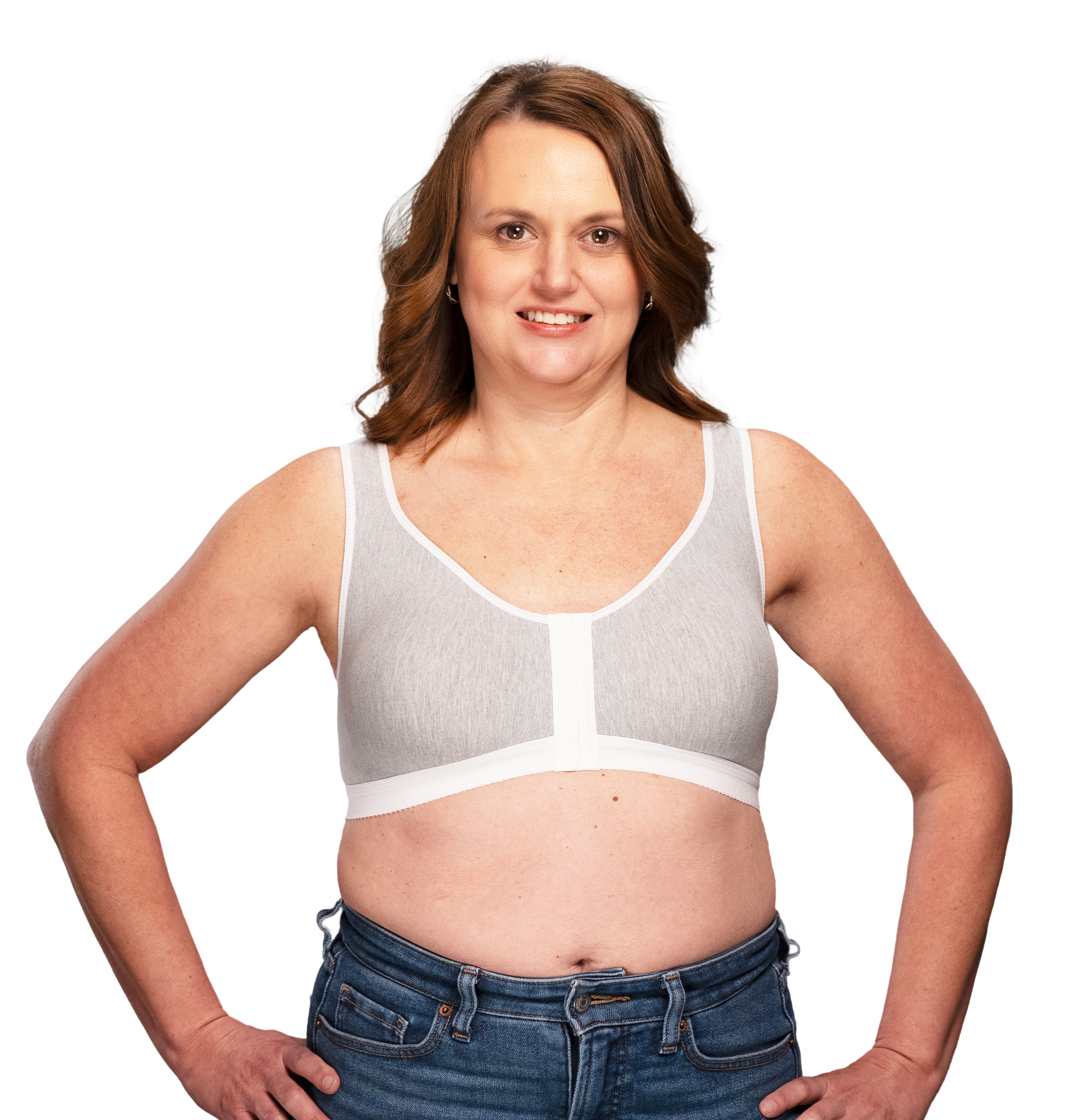 Trulife Breastcare 4060 Riley soutien-gorge gris chiné sans couture