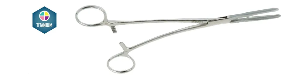Gynéas Palmer pince polypes droite 220 mm titane