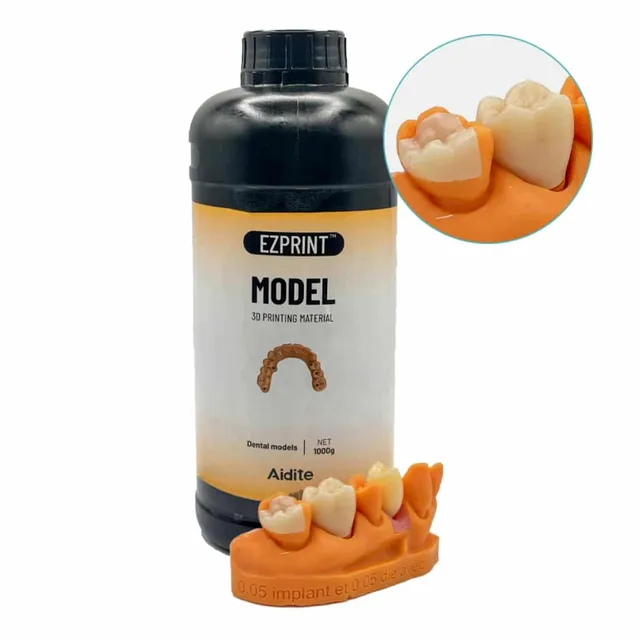 Aidite Dental Model résine 3D dentaire Yellow implant