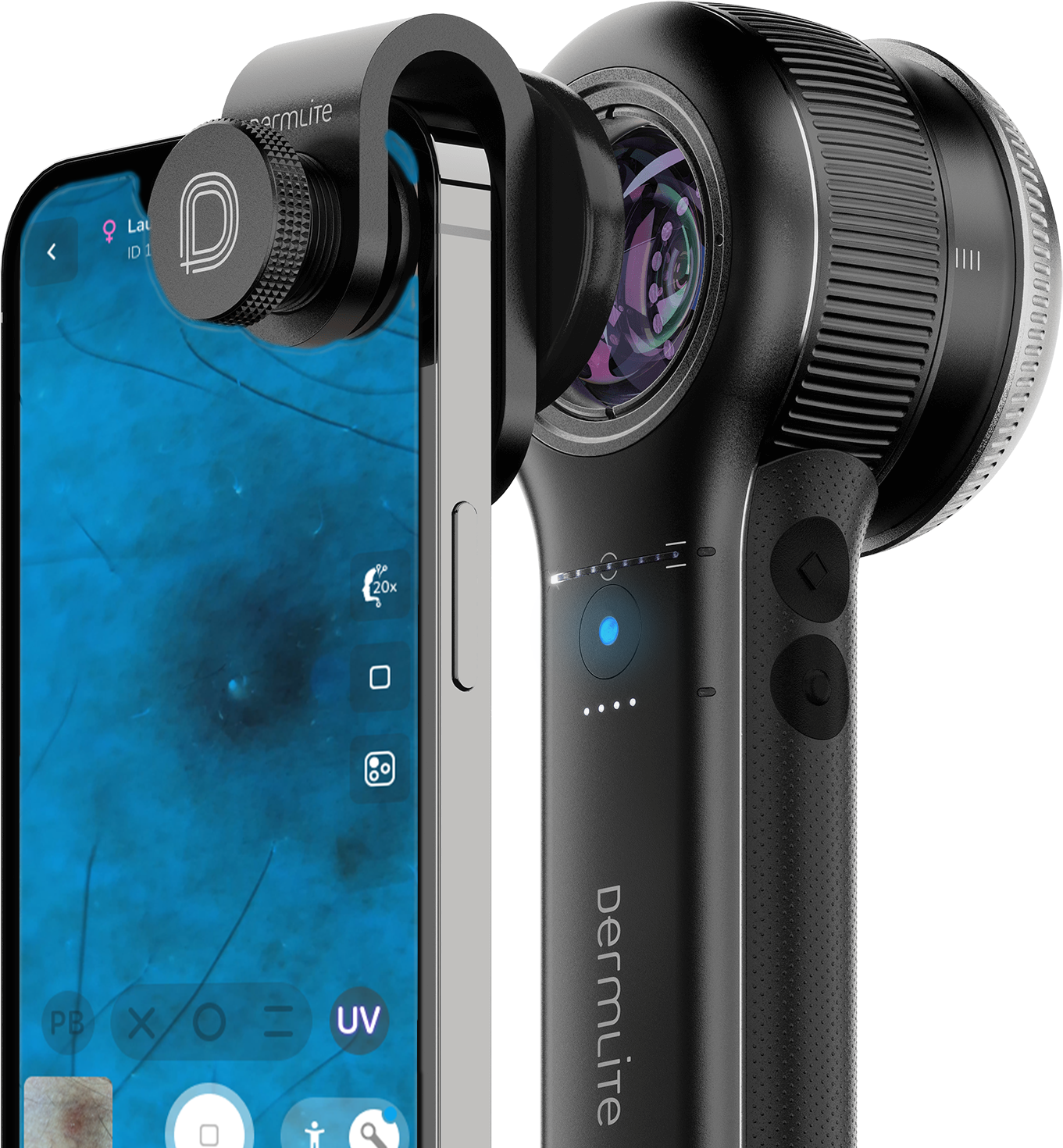DermLite DL5 Plus dermatoscope poche connecté UV