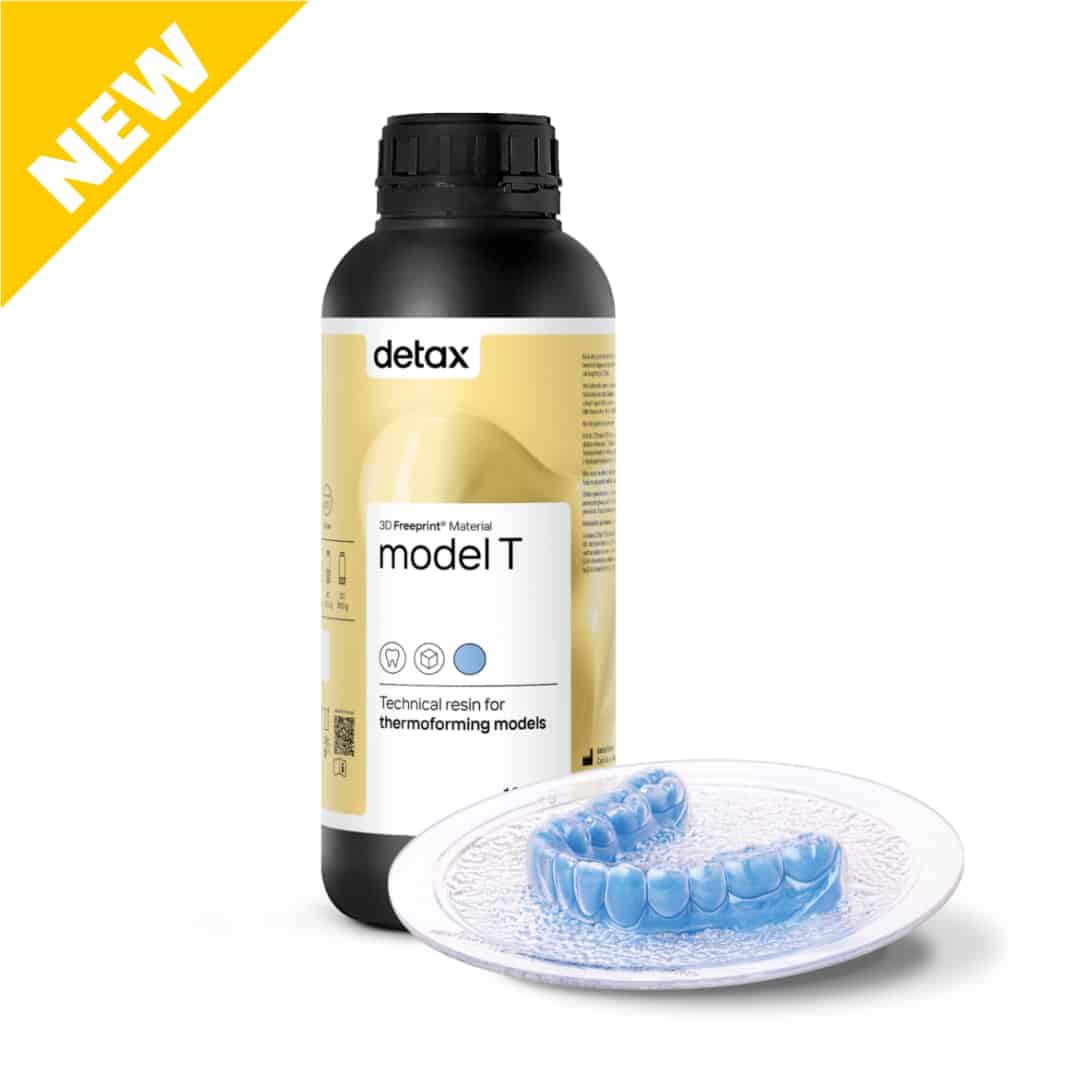 Detax Freeprint dx model T Résine 3D bleu clair 1kg