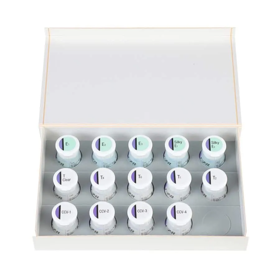 Finitions esthétiques CZR Enamel Translucent Kit 140g