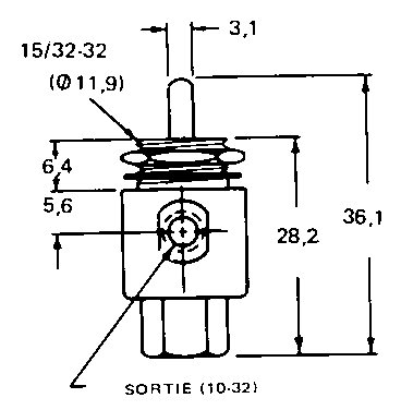 Aimar FDM Monaco valve 2 voies clapet N/F pièce