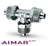 Aimar FDM Monaco Raccord à Coiffe en T pour Tube Cabinet