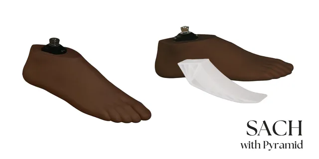 Trulife SCH113 Dark pied prothétique droit taille 25