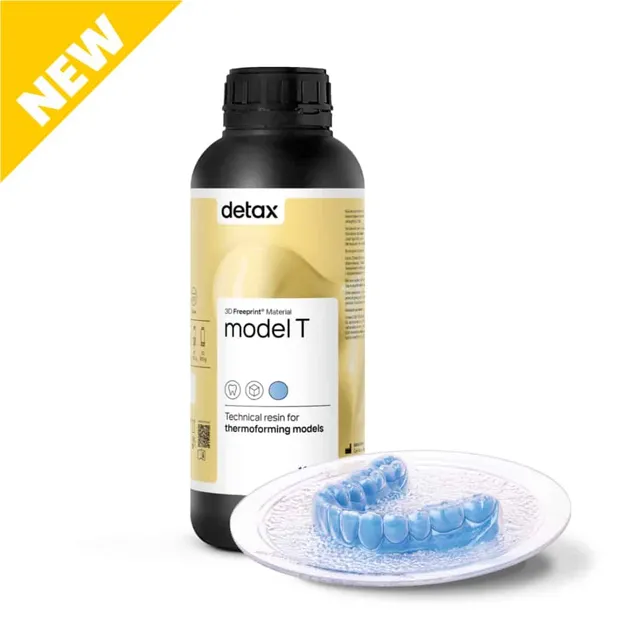 Detax Freeprint dx model T Résine 3D bleu clair 1kg