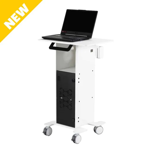 3D Dental IO Lite Cart Table chariot dentaire PC portable aluminium