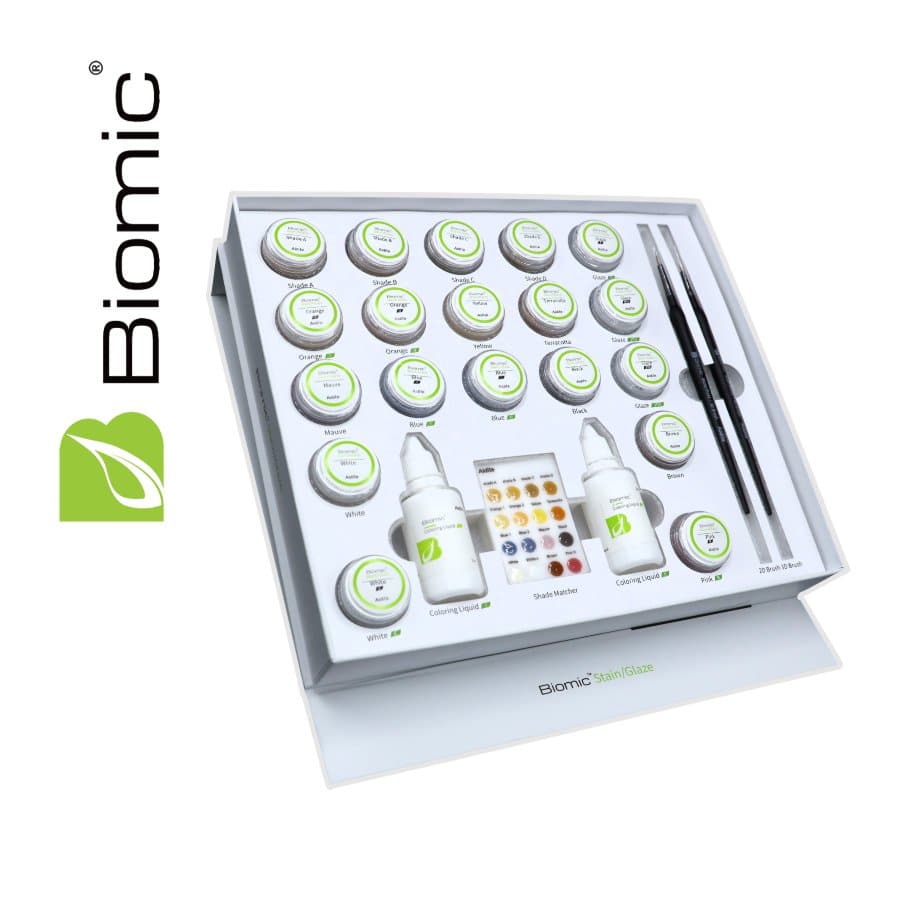 Aidite Biomic Stain Glaze coffret Aesthetic Set céramique