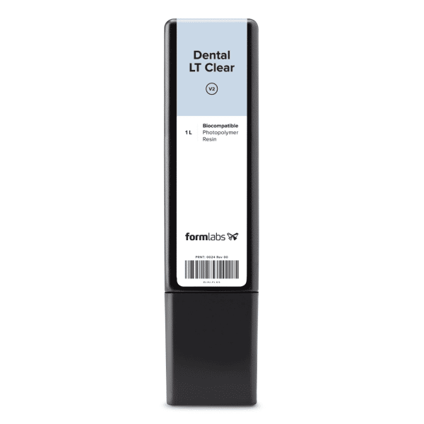 Formlabs Dental LT Clear V2 résine dentaire gouttière 1L