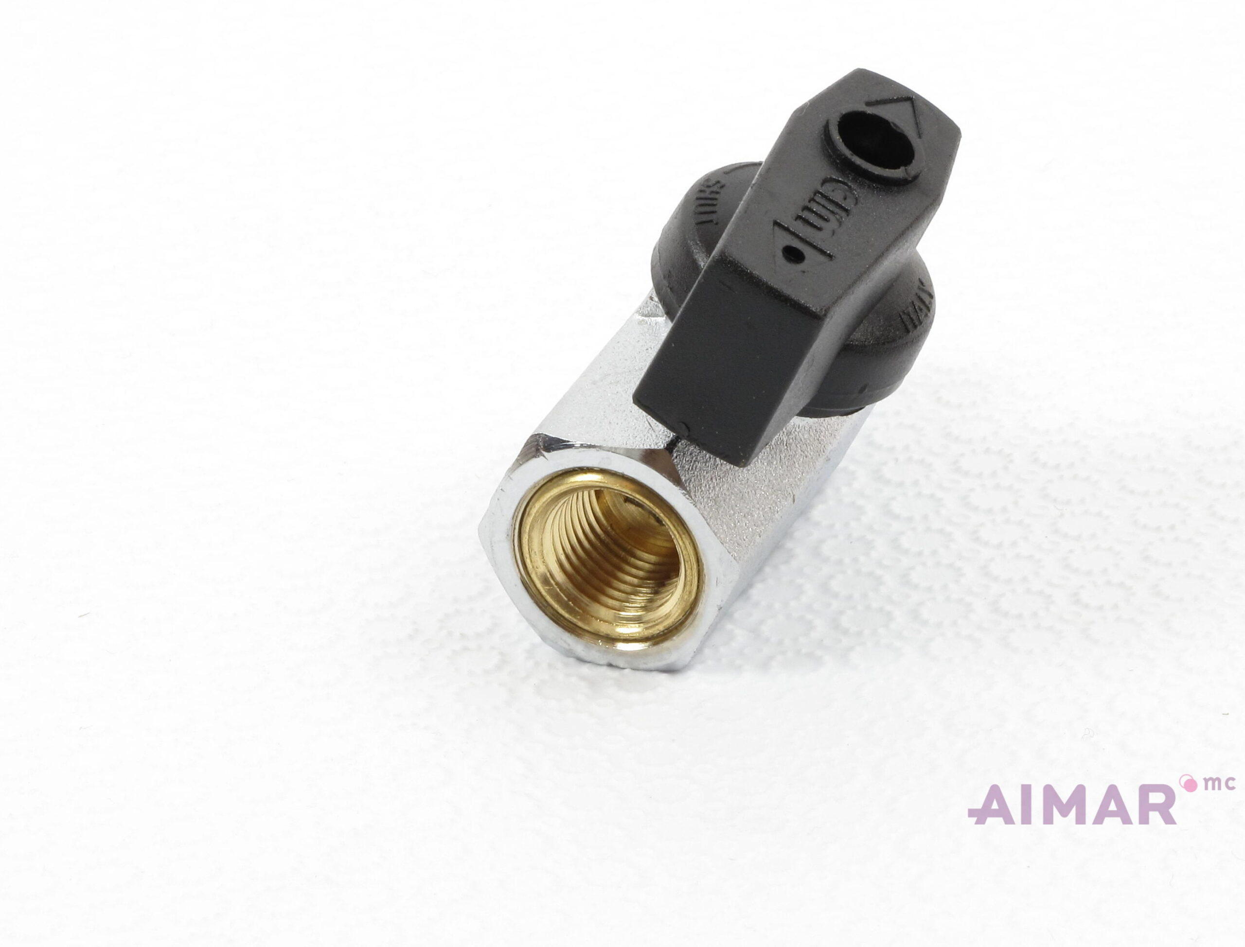 Aimar Composants robinet arrêt bille ON/OFF 1/4" M/F