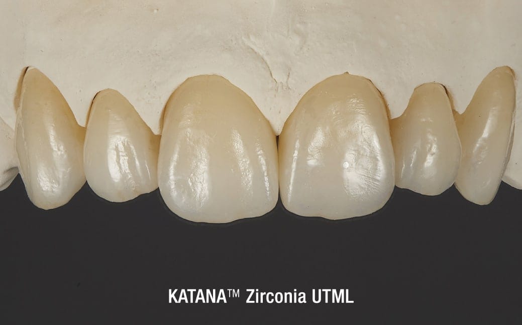 KATANA Kuraray UTML disque zircone multicouche translucide