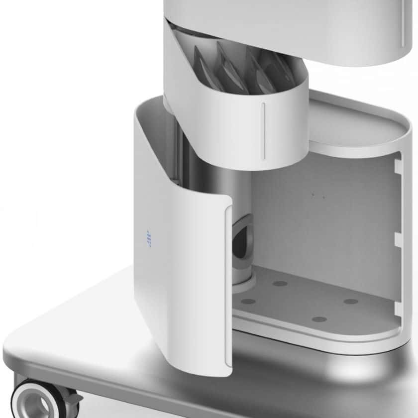 Medit Cart chariot scanner 3D dentaire cabinet