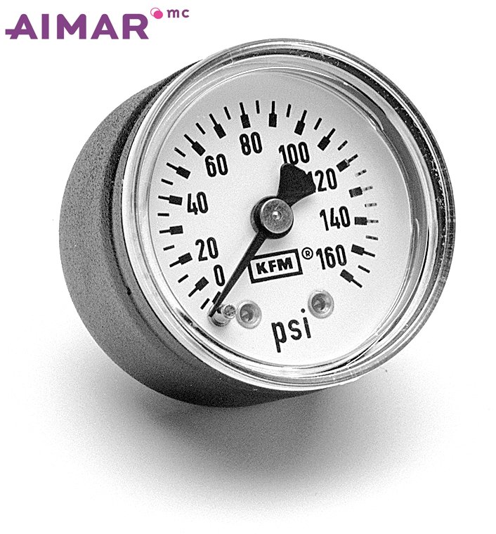 Aimar FDM Indicateur pression 1/8 MPT manomètre air