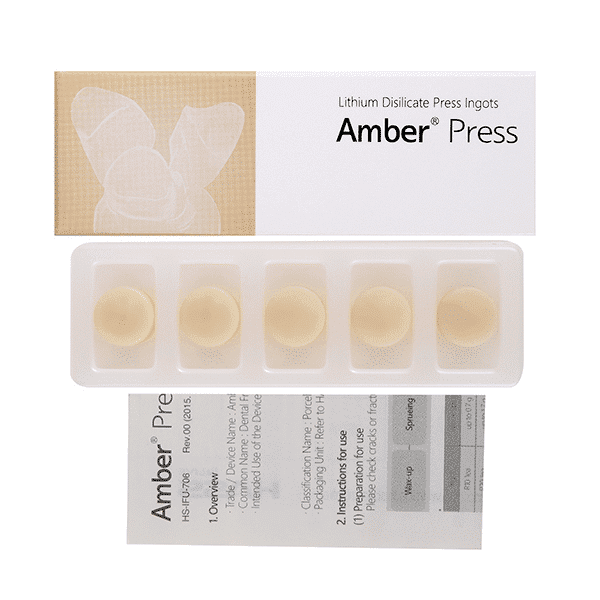HASS Amber Press R10 lingot céramique pressée 5 pièces