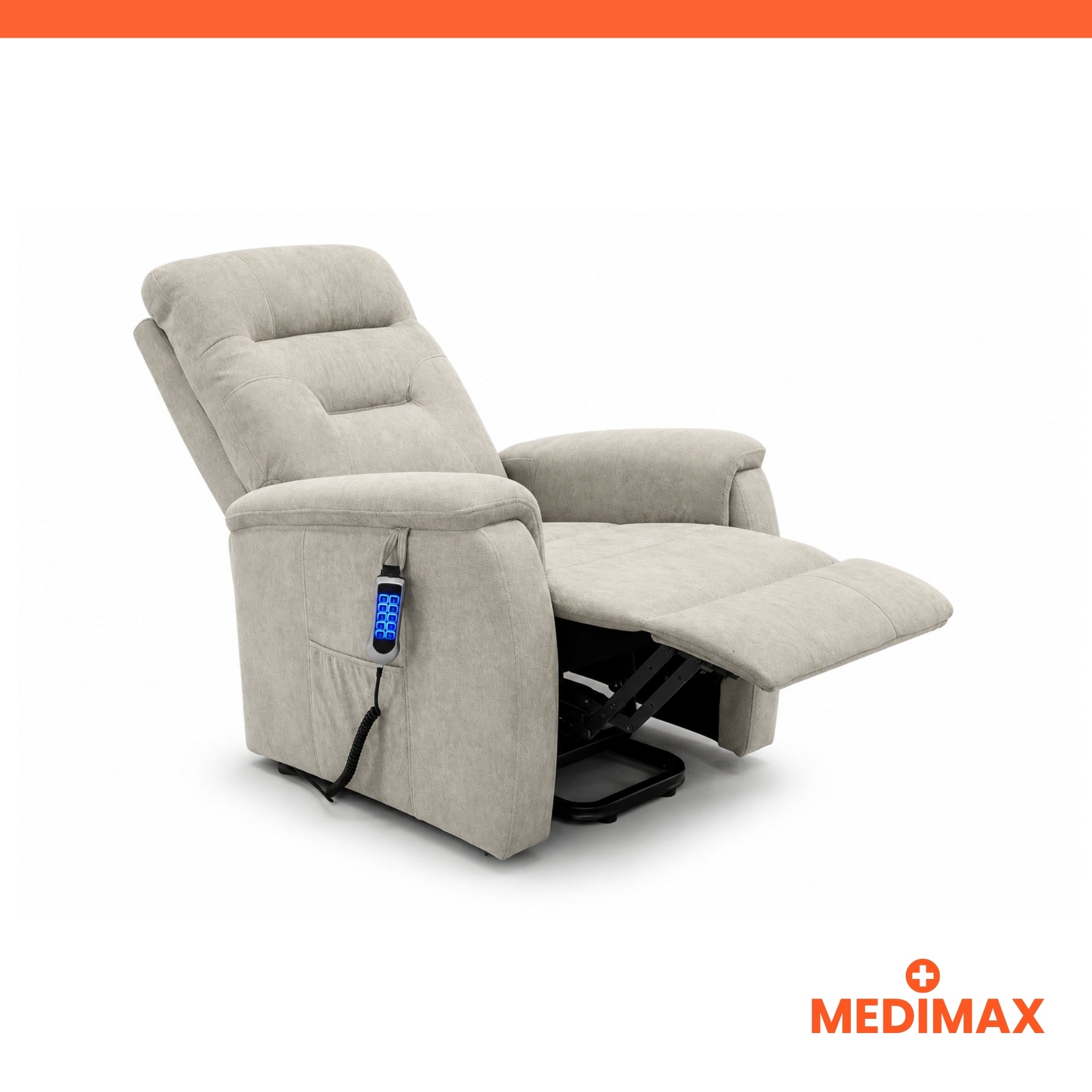 Medimax Premium 5 Fauteuil Releveur électrique gris clair 1moteur