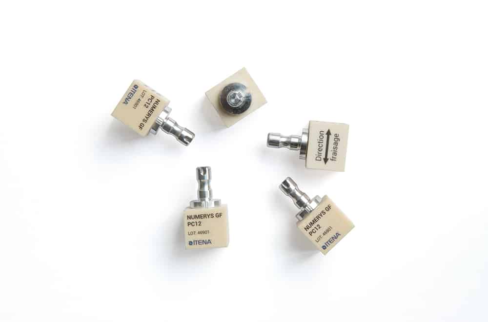 Itena Numerys GF bloc fibres de verre radio-opaque