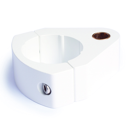 Aimar Mâchoire Tube 50.8mm Blanc bras tablette dentaire