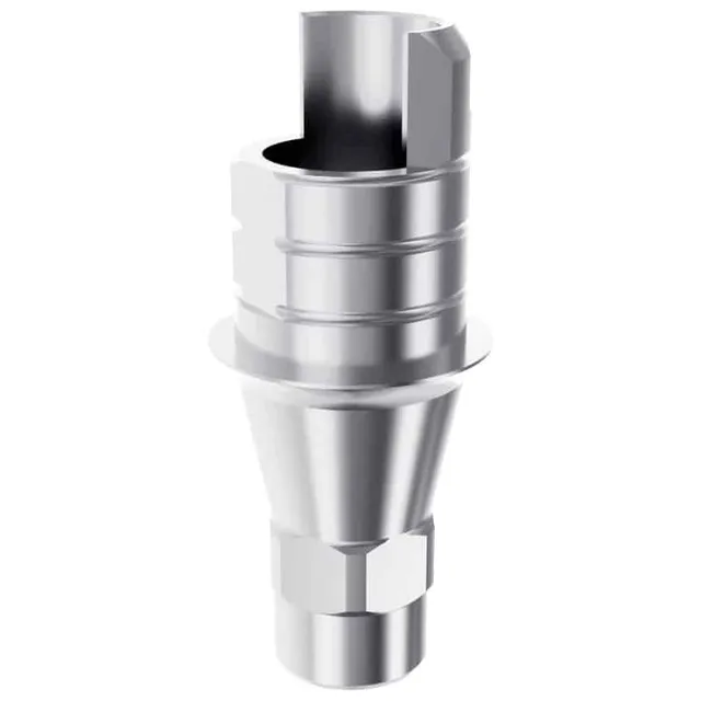 Arum3D Ti Base courte engaging Lasak Bioniq embase titane