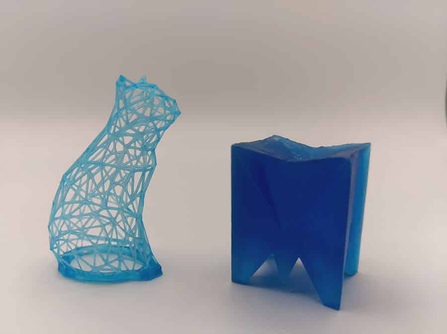 Liqcreate Deep Blue résine 3D bleue modèles rigides