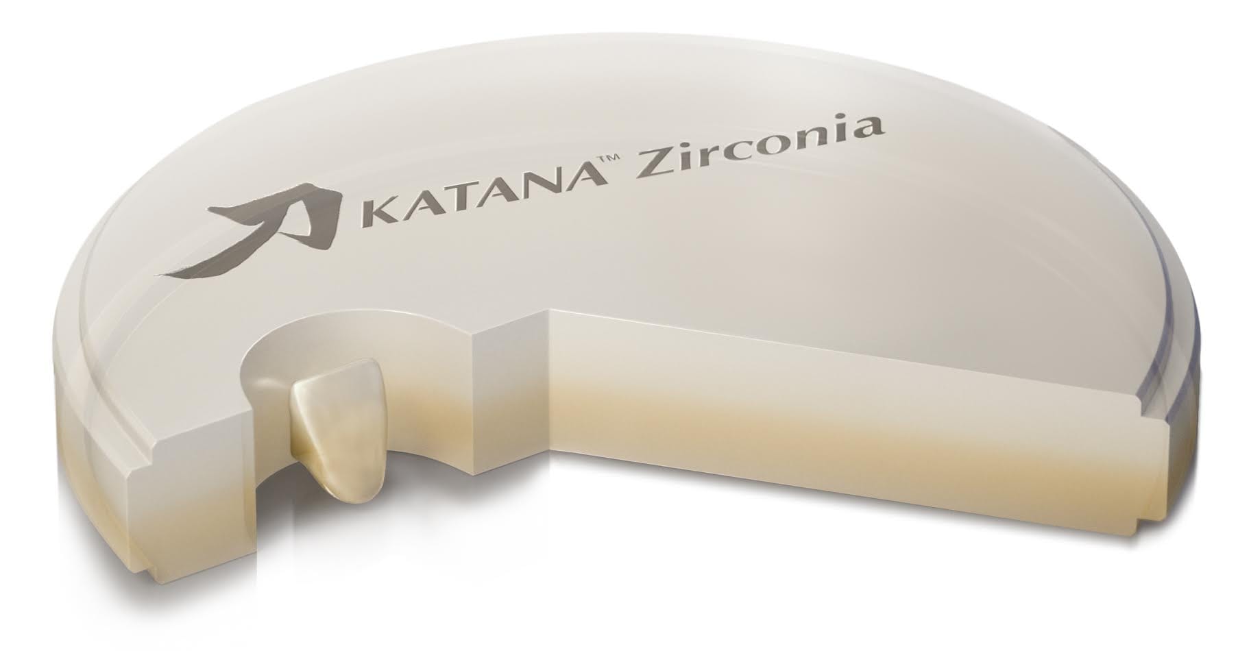 KATANA Kuraray UTML disque zircone multicouche translucide