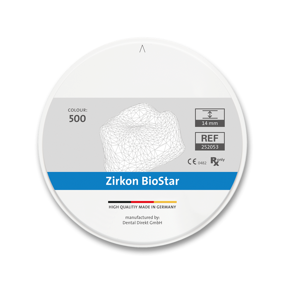Siladent Biostar disque zircone opaque 98,5 mm