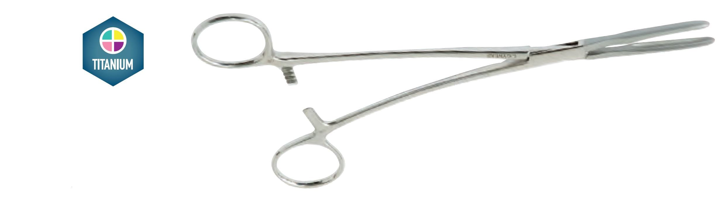 Gynéas Palmer pince polypes droite 220 mm titane