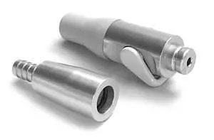 Aimar FDM Monaco Porte-canule pompe à salive aluminium