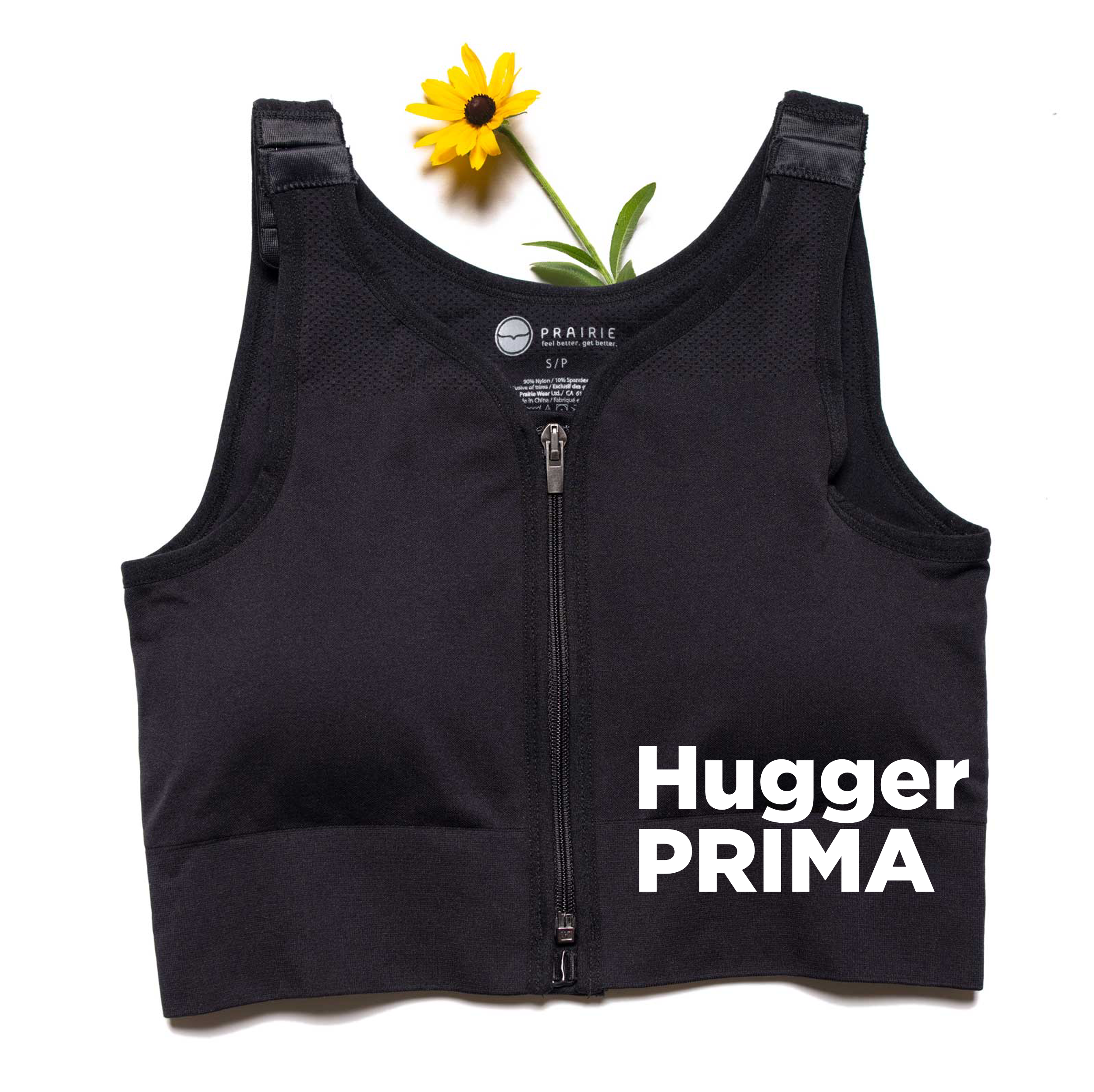 Trulife Breastcare Hugger Prima brassière compression noire