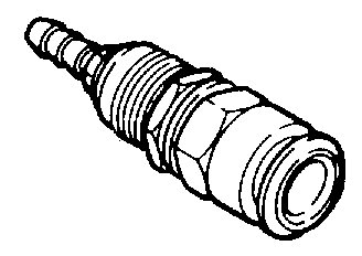 Aimar Coupleur Rapide Femelle à Blocage Air Eau 1/4" 6 mm