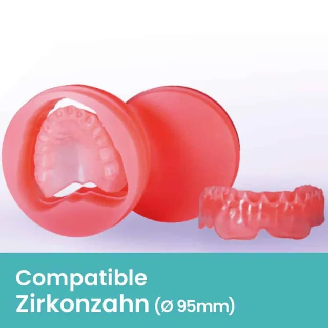 Aidite Denture PMMA Pink disque PMMA rose Zirkonzahn Ø95mm 20-30mm