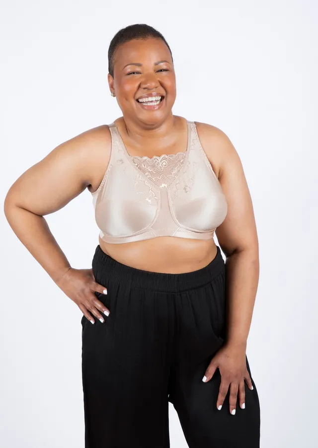 Trulife Rosa 6419 soutien-gorge prothèse latte 34A dentelle