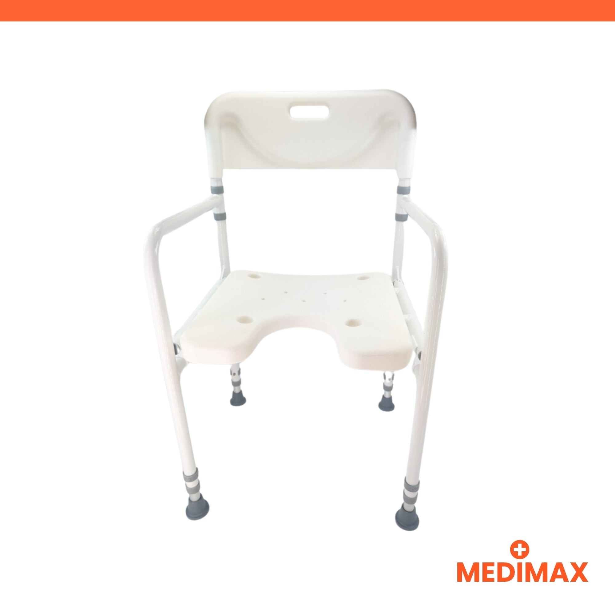 Medimax Premium 1 Chaise de Douche pliable dossier 1 pce
